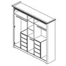 Armario 5 pts interno